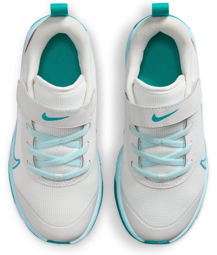 Nike Nike OMNI MULTI-COURT PS Hallenschuhe Kinder - off white-glacier blue-energy - 0 | SportScheck