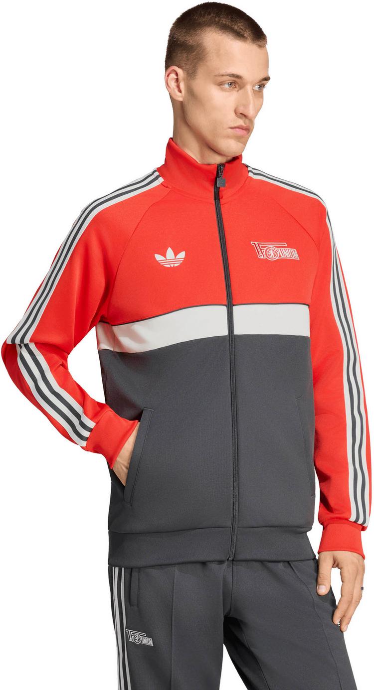 adidas adidas UNION BERLIN Trainingsjacke Herren - actred-carbon - 0 | SportScheck