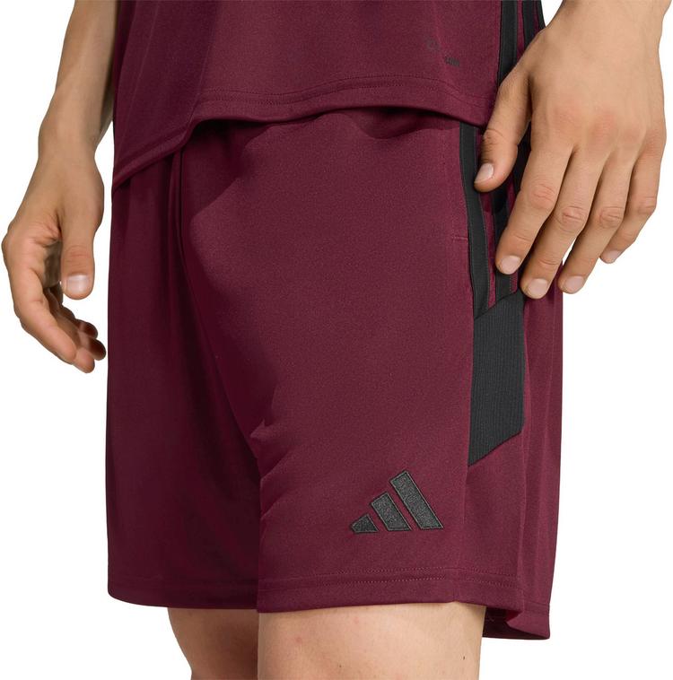 adidas adidas TIRO Fu&szlig;ballshorts Herren - maroon-black-black - 4 | SportScheck