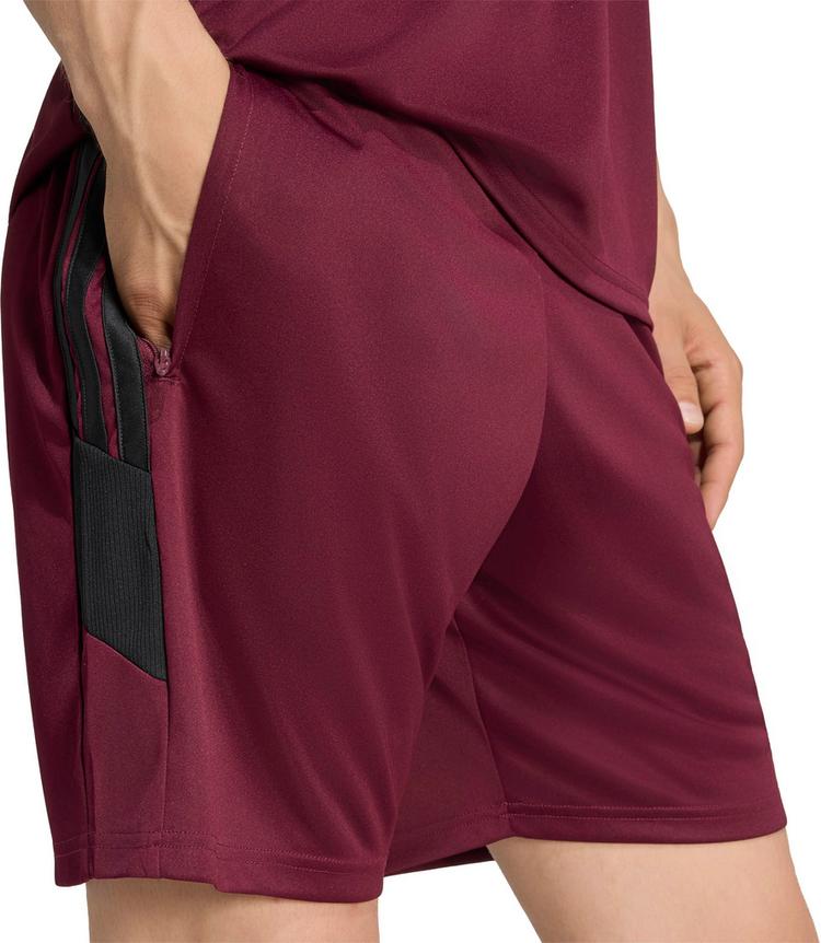 adidas adidas TIRO Fu&szlig;ballshorts Herren - maroon-black-black - 5 | SportScheck