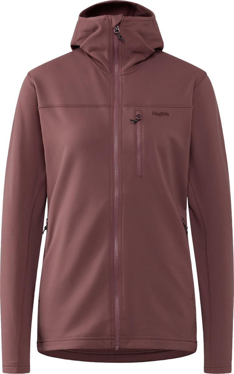 Hagl&ouml;fs Hagl&ouml;fs Rosson Fleecejacke Damen - misty mauve - 0 | SportScheck