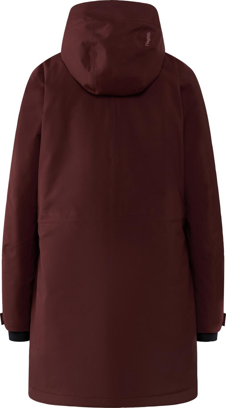 Hagl&ouml;fs Hagl&ouml;fs Salix Proof Mimic II Parka Damen - maroon trail - 0 | SportScheck