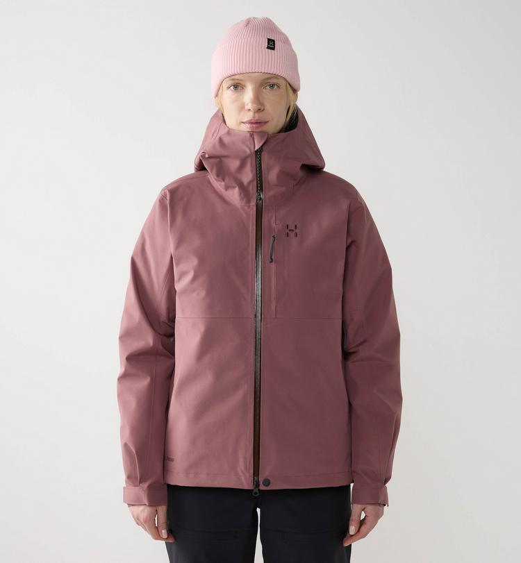 Hagl&ouml;fs Hagl&ouml;fs Front Proof II Hardshelljacke Damen - misty mauve - 0 | SportScheck