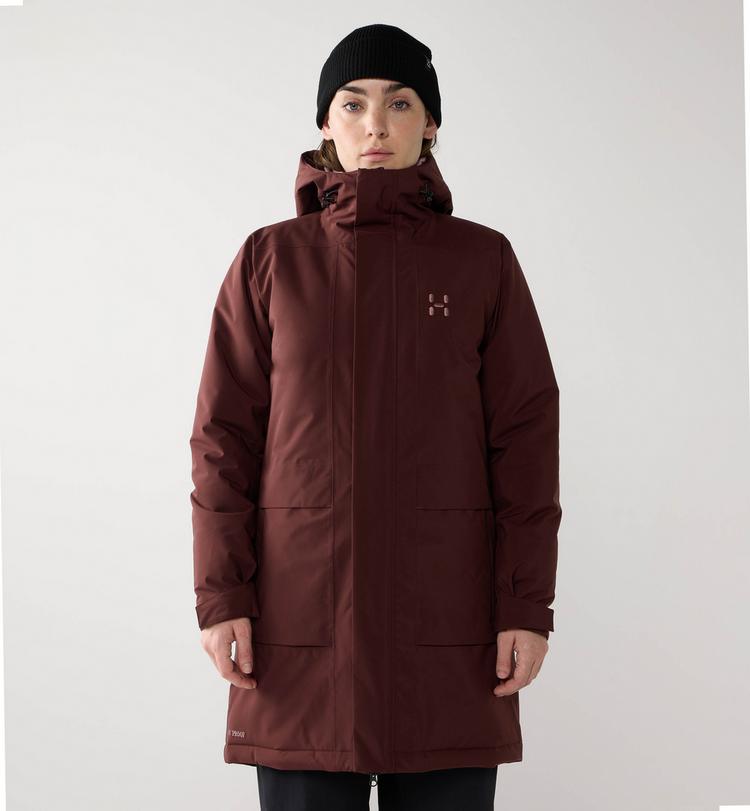 Hagl&ouml;fs Hagl&ouml;fs Salix Proof Mimic II Parka Damen - maroon trail - 0 | SportScheck