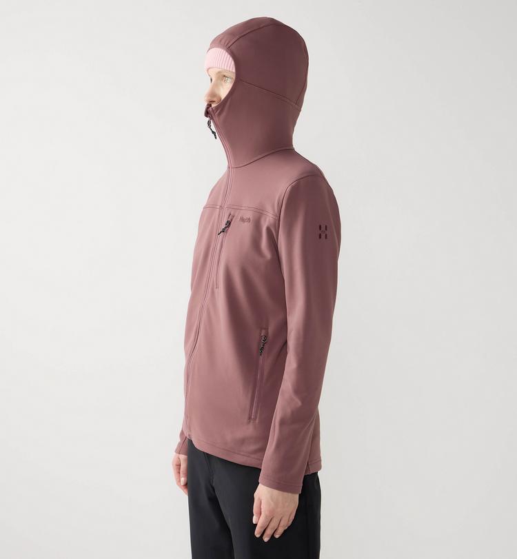 Hagl&ouml;fs Hagl&ouml;fs Rosson Fleecejacke Damen - misty mauve - 2 | SportScheck