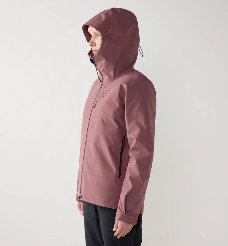 Hagl&ouml;fs Hagl&ouml;fs Front Proof II Hardshelljacke Damen - misty mauve - 2 | SportScheck
