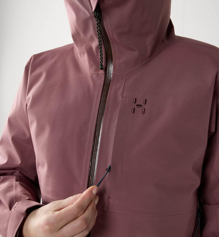 Hagl&ouml;fs Hagl&ouml;fs Front Proof II Hardshelljacke Damen - misty mauve - 4 | SportScheck