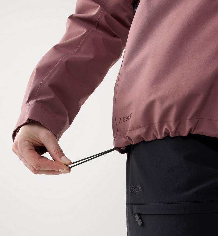 Hagl&ouml;fs Hagl&ouml;fs Front Proof II Hardshelljacke Damen - misty mauve - 5 | SportScheck