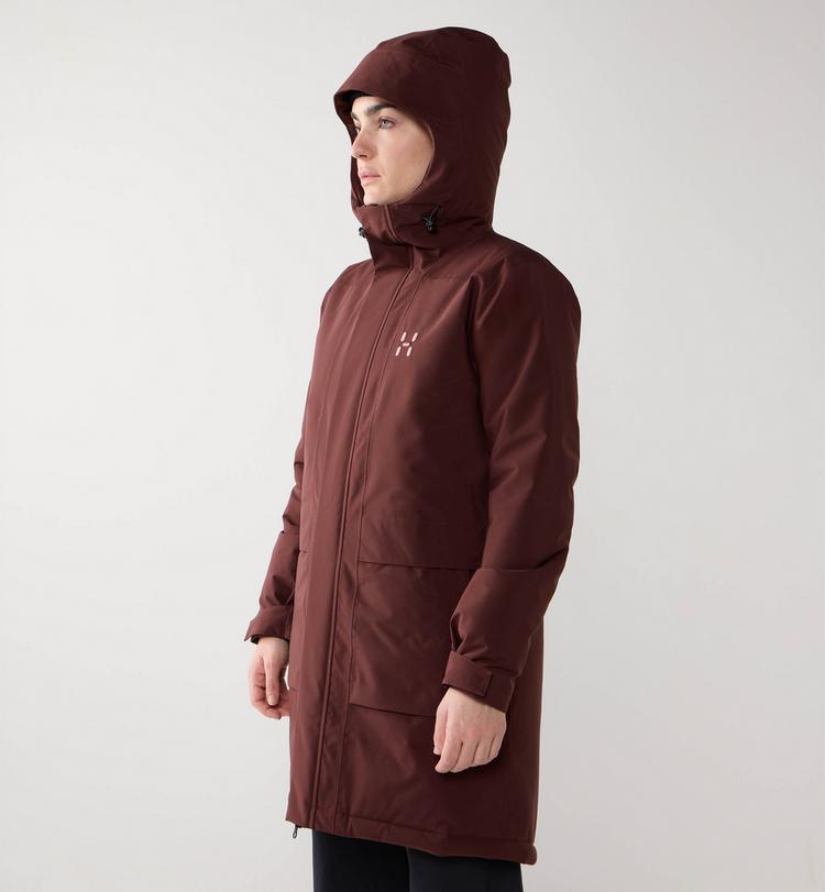 Hagl&ouml;fs Hagl&ouml;fs Salix Proof Mimic II Parka Damen - maroon trail - 2 | SportScheck