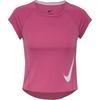 Nike TEMPO Funktionsshirt Damen - peony-photon dust-reflective silv-w