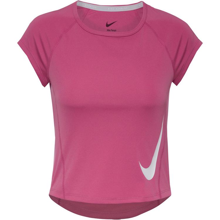 Nike Nike TEMPO Funktionsshirt Damen - peony-photon dust-reflective silv-w - 0 | SportScheck