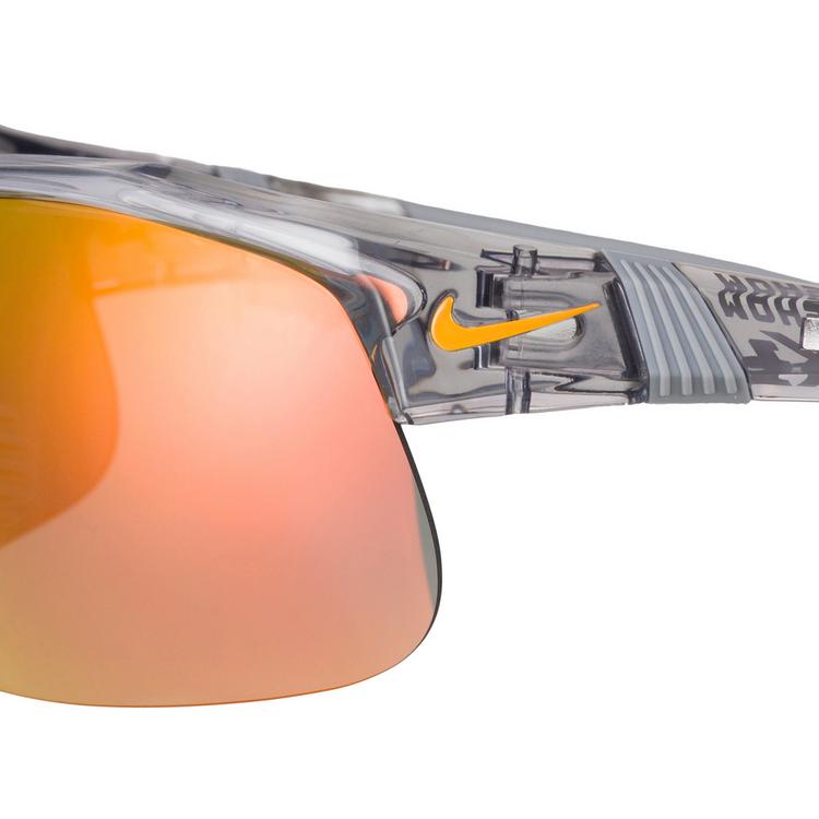 Nike Nike SHOW X1 Brille - shiny wolf grey-orange mirror - 0 | SportScheck