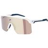 Nike EXPEDITION SHIELD Brille - MATTE SUMMIT WHITE / ROAD CHROME MIRROR