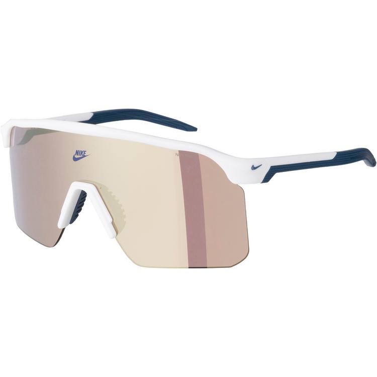 Nike Nike EXPEDITION SHIELD Brille - MATTE SUMMIT WHITE / ROAD CHROME MIRROR - 0 | SportScheck
