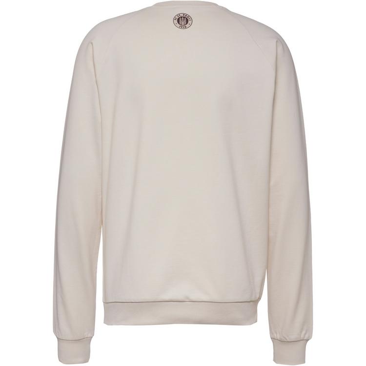 PUMA PUMA FC St. Pauli King Logo Sweatshirt Herren - alpine snow-dark chocolate - 0 | SportScheck