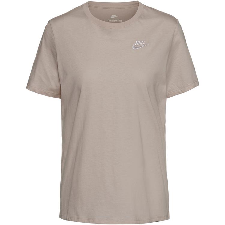 Nike Nike Club T-Shirt Damen - cream ii - 0 | SportScheck