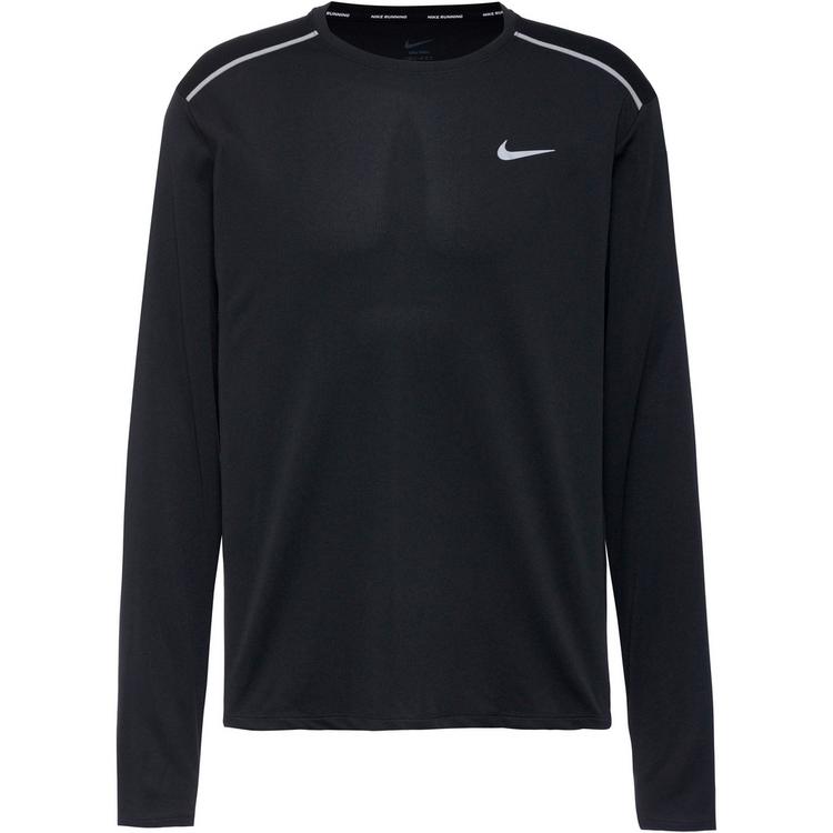 Nike Nike MILER Laufshirt Herren - black-reflective silv - 0 | SportScheck