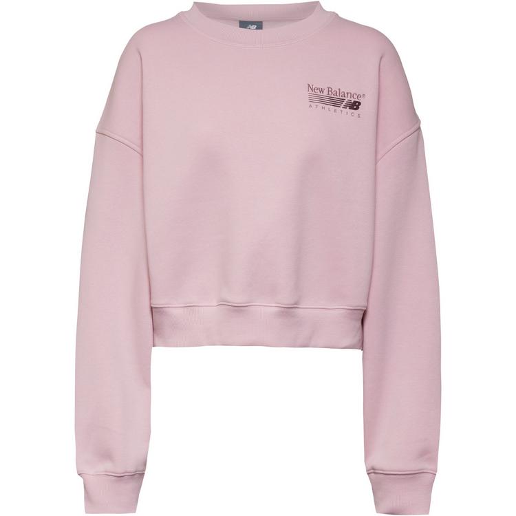 NEW BALANCE NEW BALANCE Sweatshirt Damen - pink chalk - 0 | SportScheck
