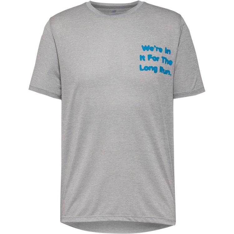 NEW BALANCE NEW BALANCE Essential Funktionsshirt Herren - grey - 0 | SportScheck