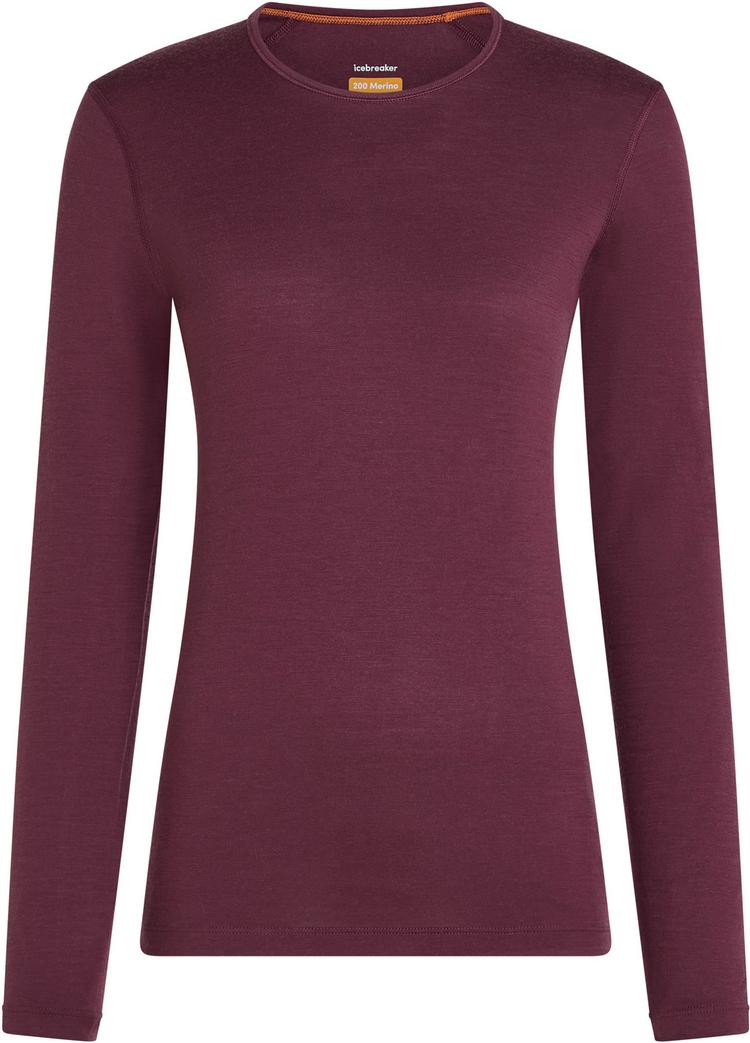Icebreaker Icebreaker 200 Oasis Funktionsshirt Damen - dk berry - 0 | SportScheck