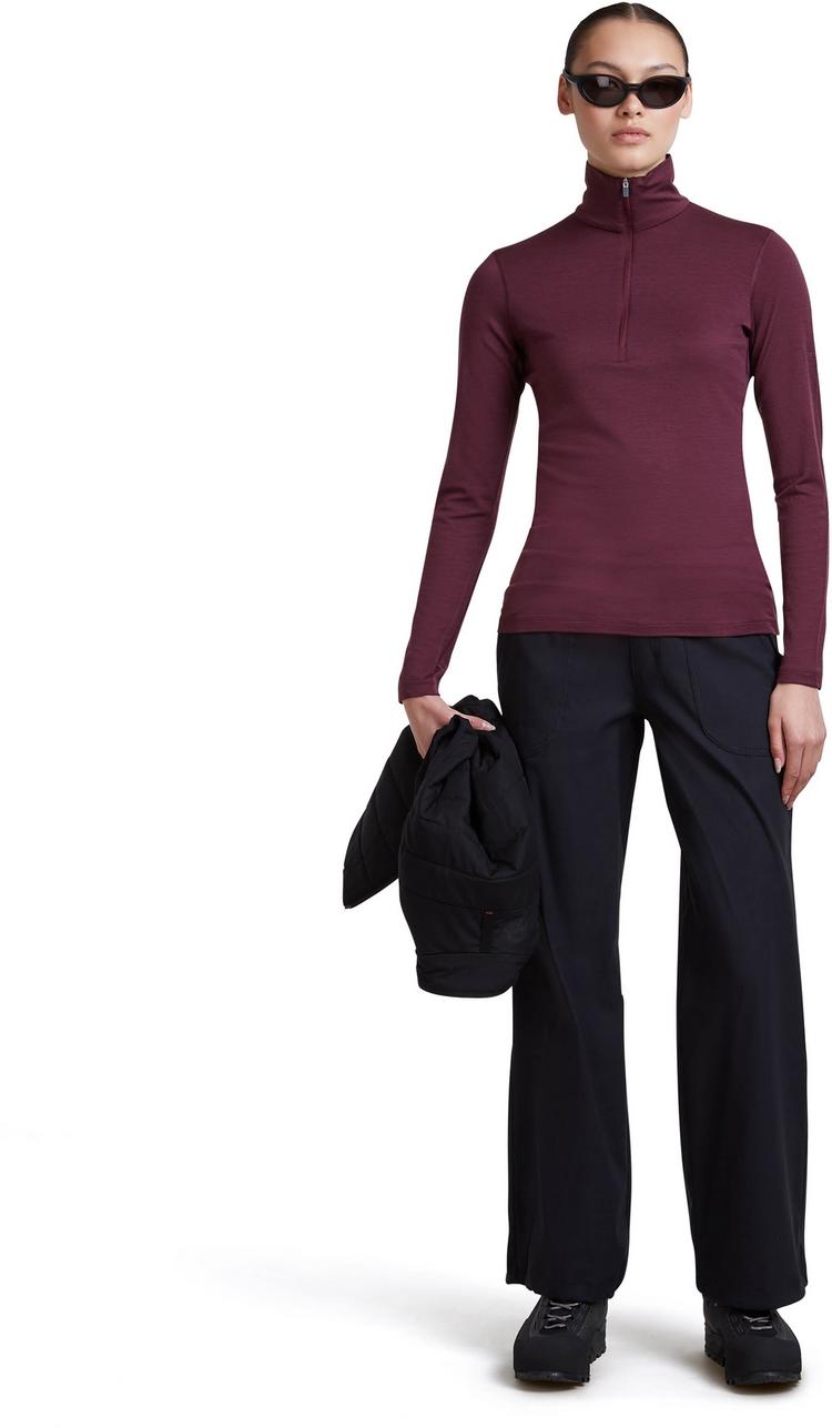 Icebreaker Icebreaker 200 Oasis Funktionsshirt Damen - dk berry - 5 | SportScheck