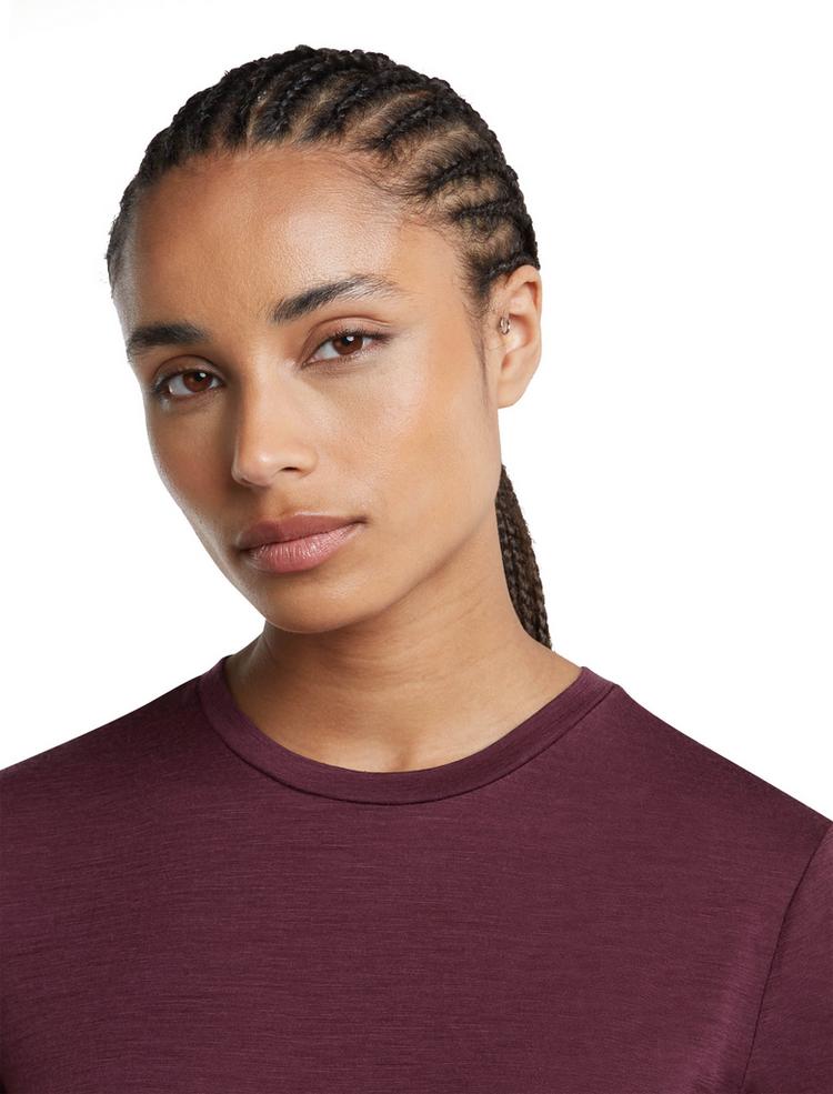 Icebreaker Icebreaker 150 Tech Lite III Funktionsshirt Damen - dk berry - 2 | SportScheck