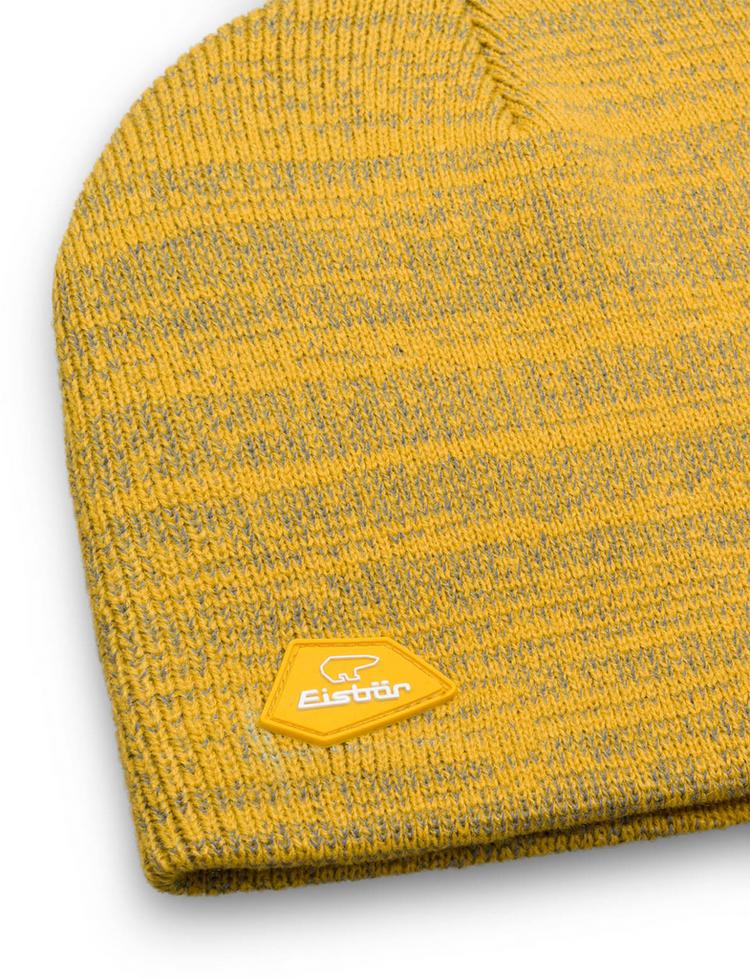 Eisb&auml;r Eisb&auml;r Astris Reflective Beanie Herren - golden glow - 0 | SportScheck