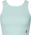 On Core 2-in-1 Crop Croptop Damen - flurry