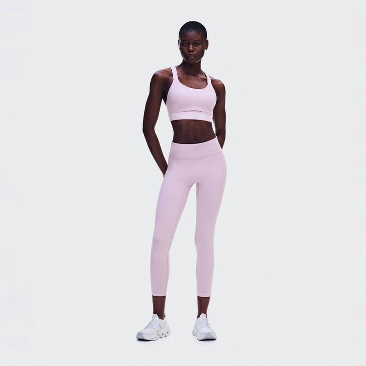 On On Performance Tights 7-8 Lauftights Damen - foxglove - 0 | SportScheck