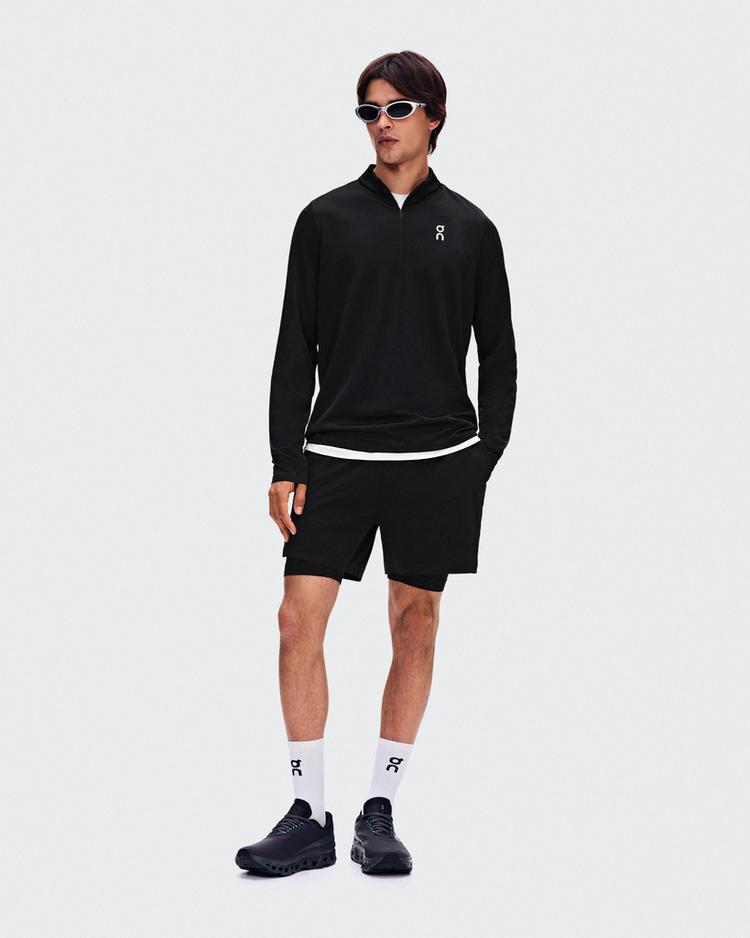 On On Core 1/4 Zip Funktionsshirt Herren - black - 2 | SportScheck