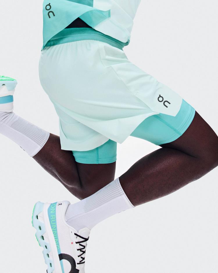 On On 5" Performance 2-1 Shorts Funktionsshorts Herren - flurry-aquamarine - 3 | SportScheck