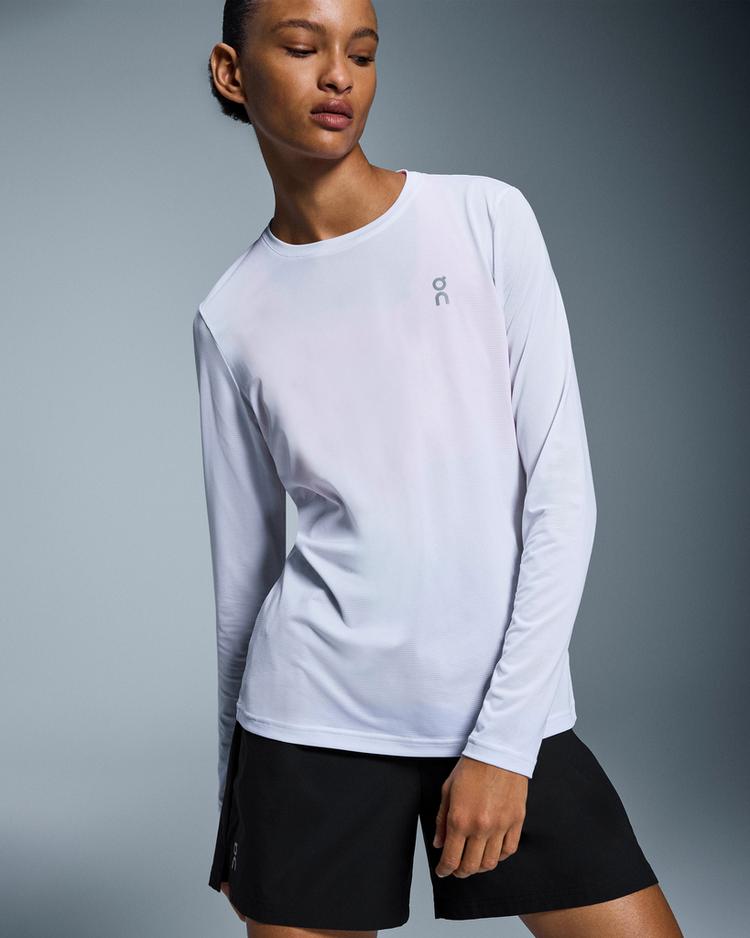On On Core Long-T Funktionsshirt Damen - white - 3 | SportScheck