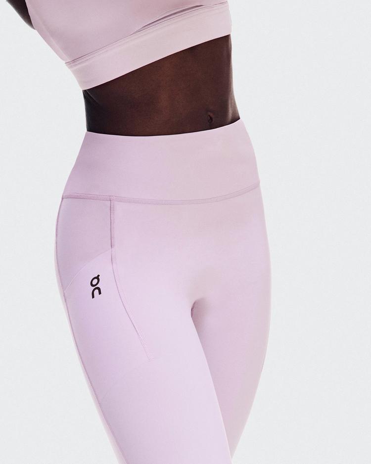 On On Performance Tights 7-8 Lauftights Damen - foxglove - 3 | SportScheck