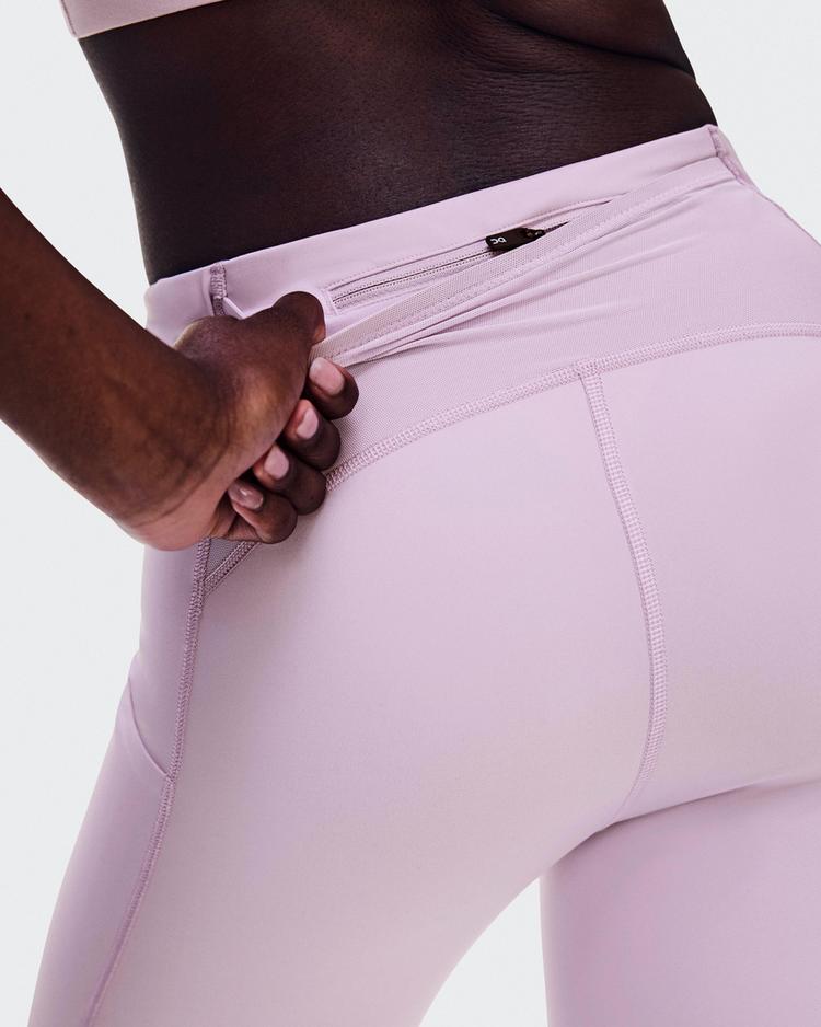 On On Performance Tights 7-8 Lauftights Damen - foxglove - 4 | SportScheck