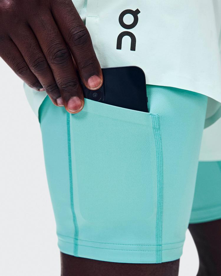 On On 5" Performance 2-1 Shorts Funktionsshorts Herren - flurry-aquamarine - 5 | SportScheck