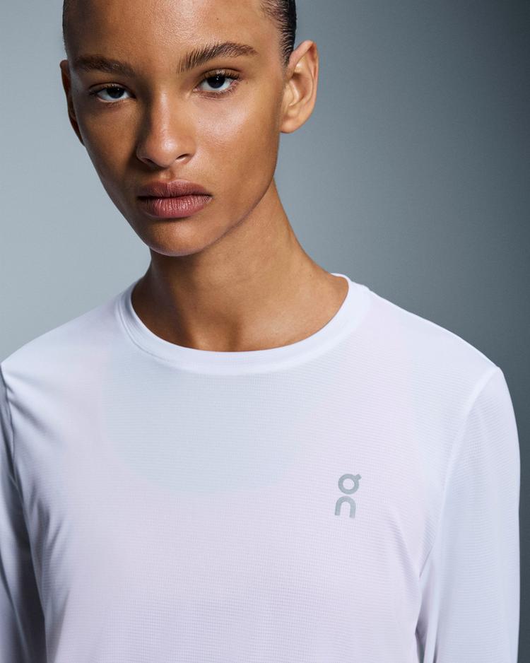 On On Core Long-T Funktionsshirt Damen - white - 5 | SportScheck
