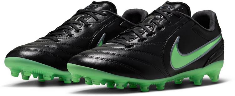 Nike Nike TIEMPO LIGERA PRO AG Fu&szlig;ballschuhe Herren - black-illusion green-black - 3 | SportScheck