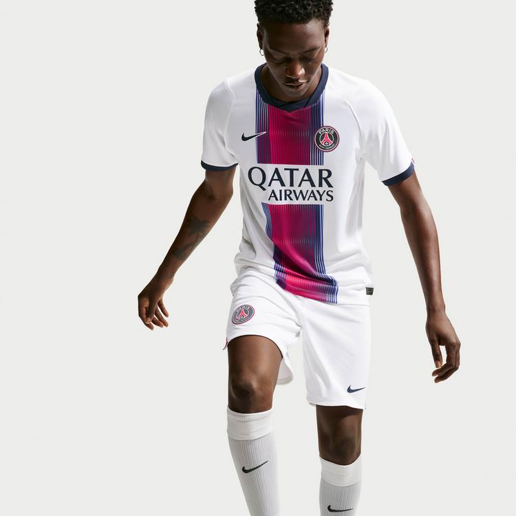 Nike Nike PARIS SAINT-GERMAIN AWAY Teamtrikot Herren - white-college navy-college navy - 4 | SportScheck