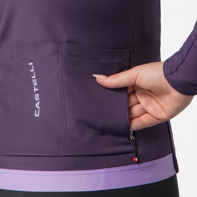 castelli castelli ESPRESSO THERMAL 2 Trikot Damen - night shade - 3 | SportScheck