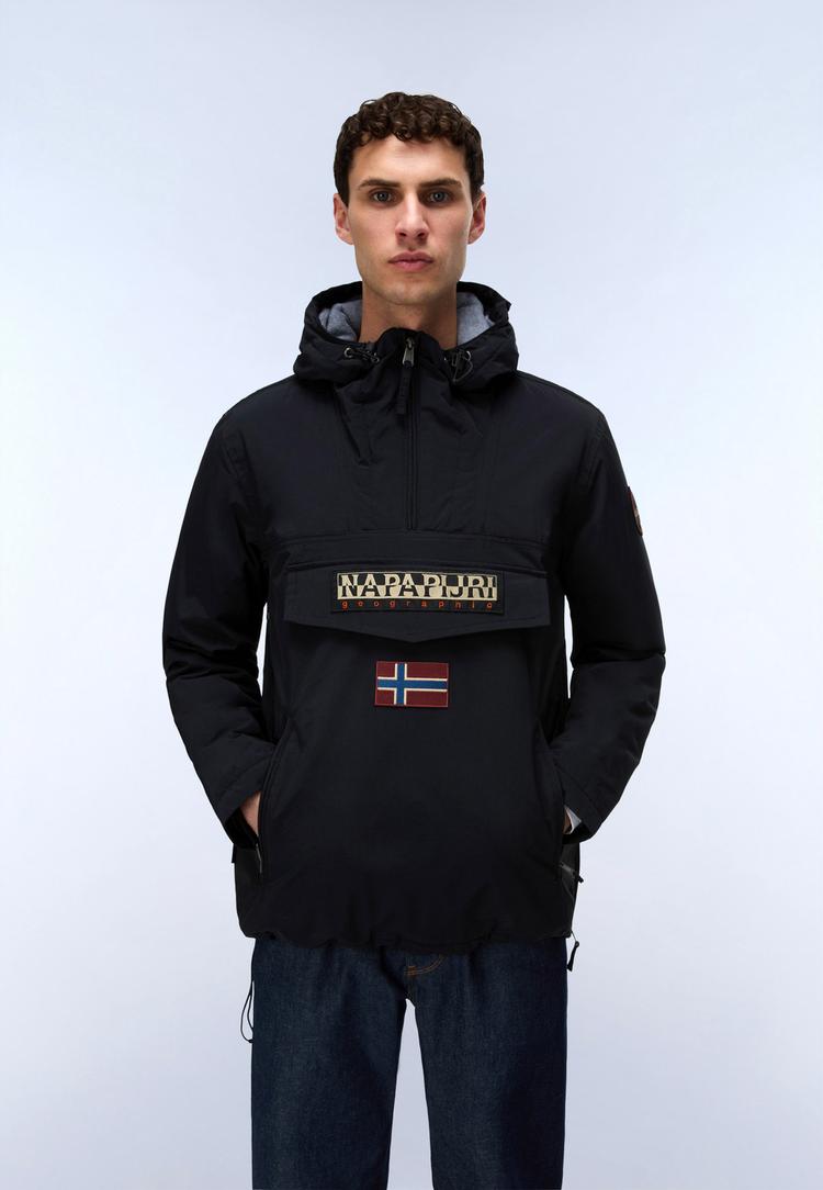 Napapijri Napapijri Rain Forest Pocket 2 Kapuzenjacke Herren - black - 0 | SportScheck