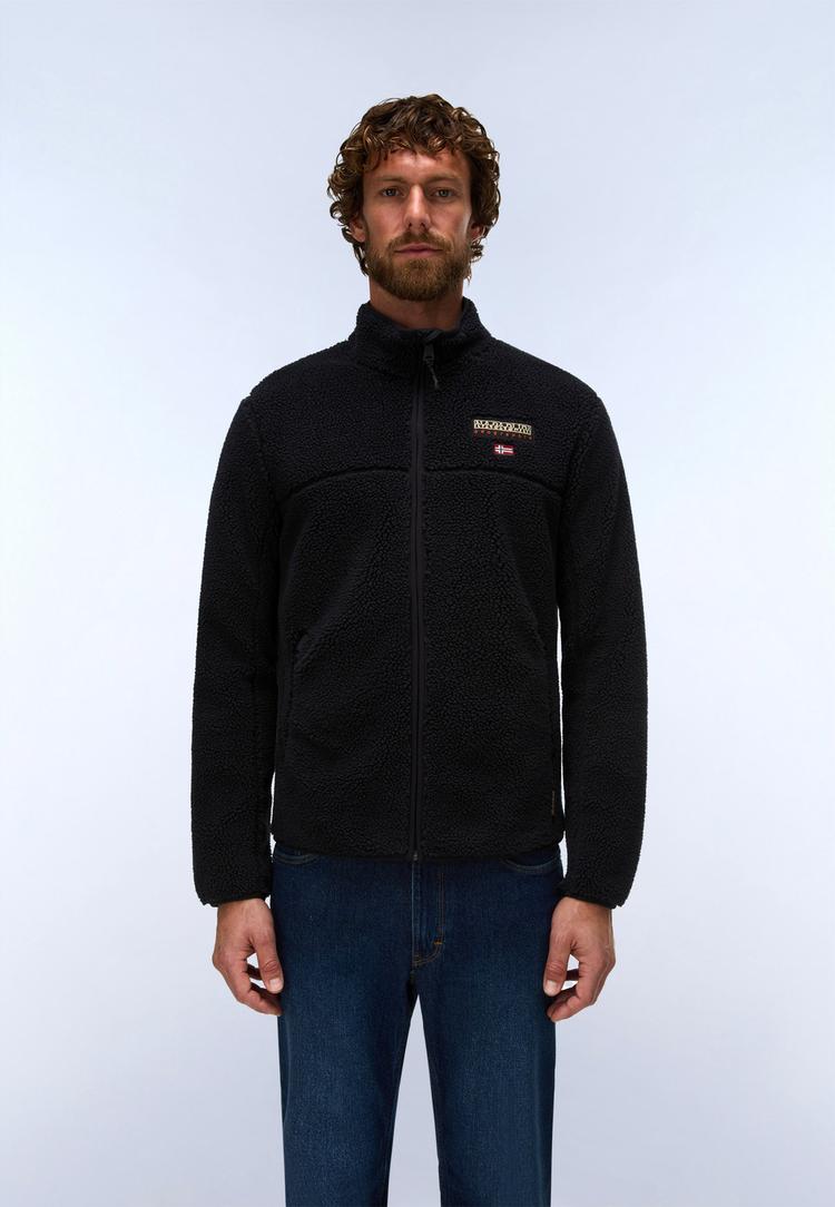 Napapijri Napapijri T-Tynik Fleecejacke Herren - black - 0 | SportScheck