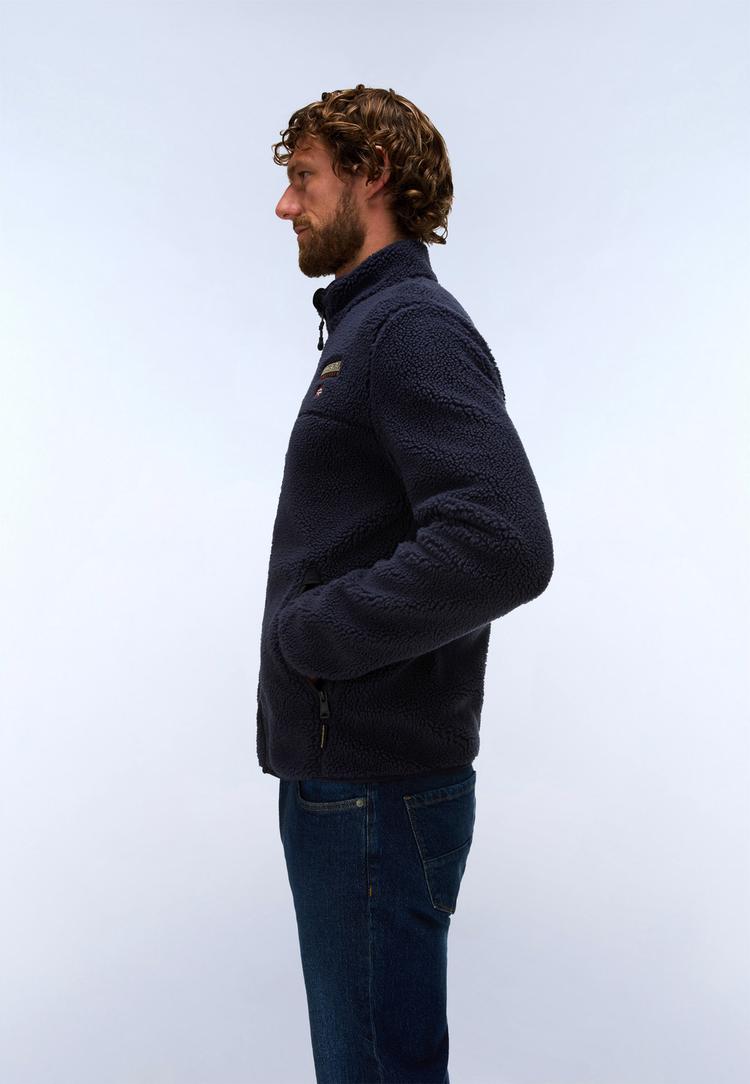 Napapijri Napapijri T-Tynik Fleecejacke Herren - blu marine - 2 | SportScheck