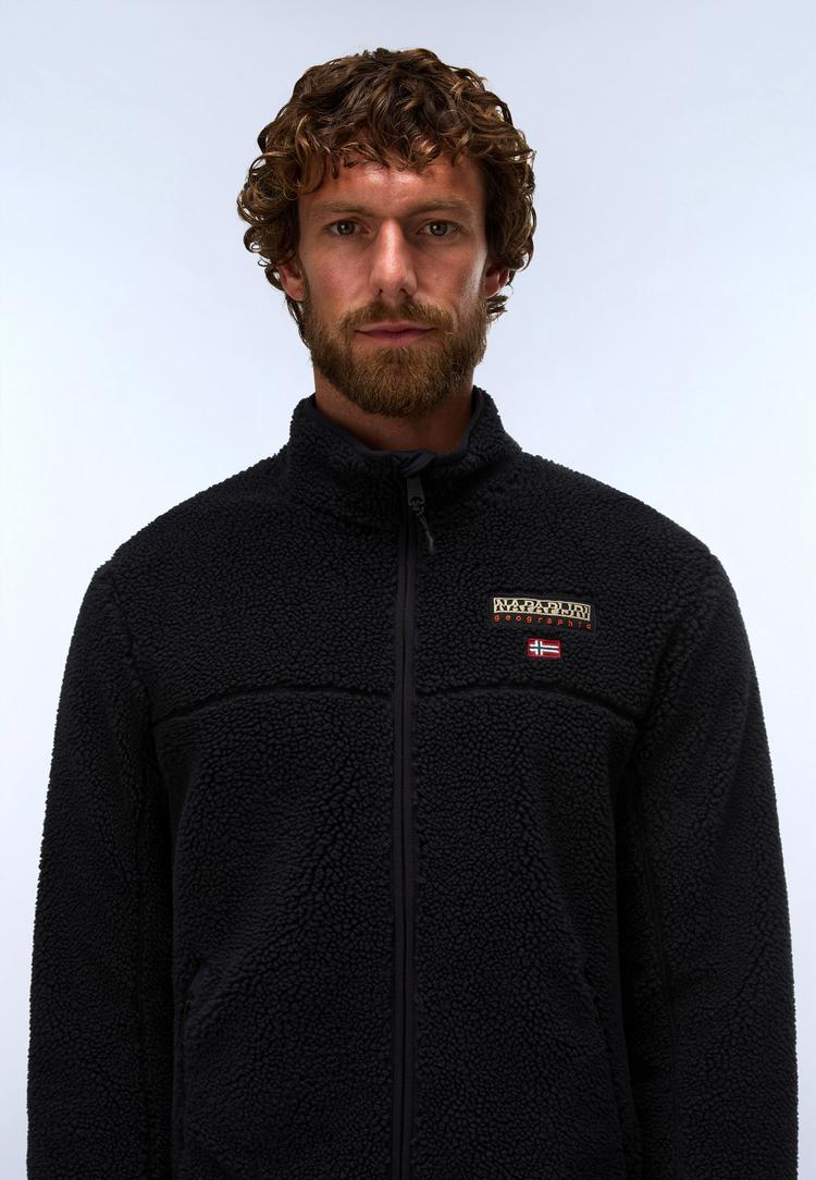 Napapijri Napapijri T-Tynik Fleecejacke Herren - black - 3 | SportScheck
