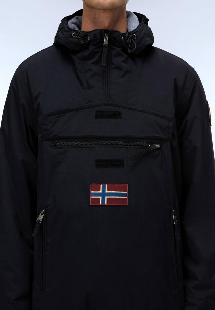 Napapijri Napapijri Rain Forest Pocket 2 Kapuzenjacke Herren - black - 4 | SportScheck