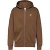 Nike Club Sweatjacke Herren - ale brown-ale brown-white