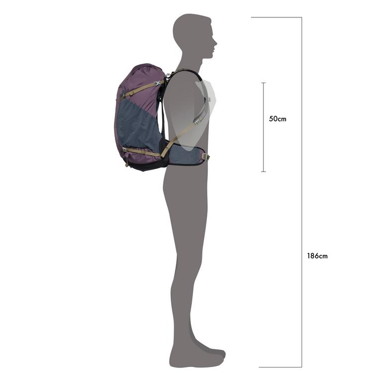 Osprey Osprey Hikelite 32 Wanderrucksack - graphite purple - 7 | SportScheck
