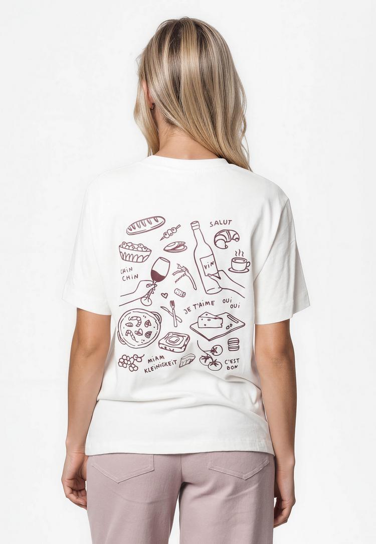 Kleinigkeit Kleinigkeit Rendezvous T-Shirt Damen - offwhite - 1 | SportScheck