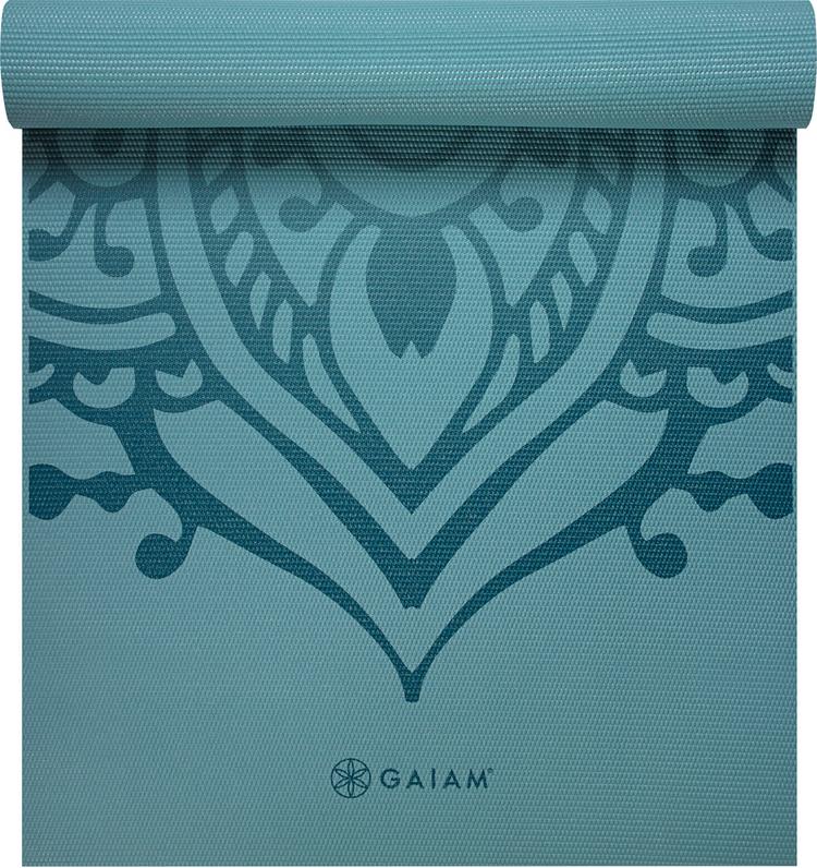GAIAM GAIAM NIAGARA YOGAMATTE 6MM PRINTED Matte - dunkelt&uuml;rkis - 0 | SportScheck