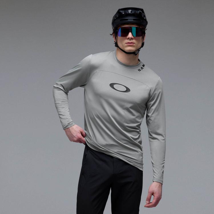 Oakley Oakley Free ride Funktionsshirt Herren - cement - 2 | SportScheck
