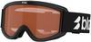 Bliz Brille Kinder - matt black w white logo-orange